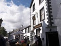 Pub in Keswick in north-western England, in the heart of the Lake District. Royalty Free Stock Photo